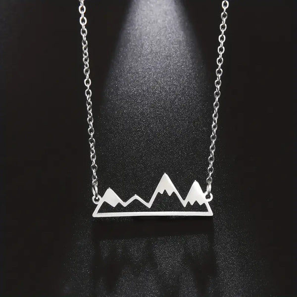 Mountain Stainless Steel Necklace