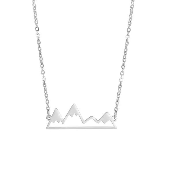 Mountain Stainless Steel Necklace