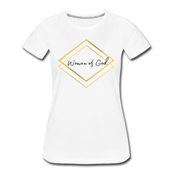 Woman of God Women’s T-Shirt - white