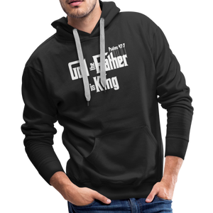 God the Father is King Men's Hoodie - black