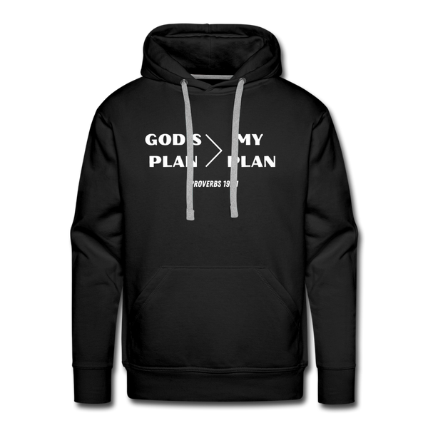 God's Plan > My Plan Men's Hoodie - black