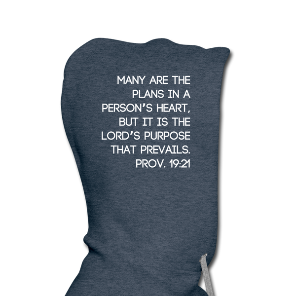 God's Plan > My Plan Men's Hoodie - heather denim