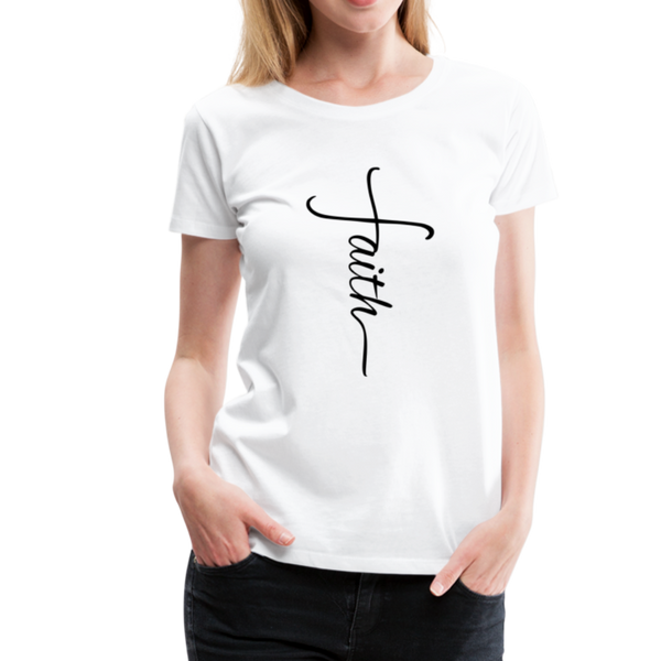 Faith Women’s T-Shirt - white