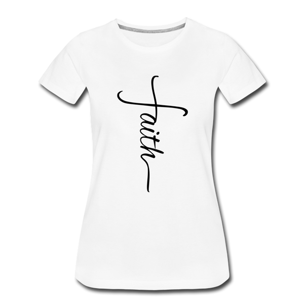 Faith Women’s T-Shirt - white