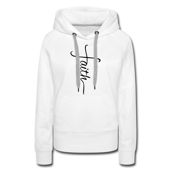 FAITH Women’s Hoodie - white