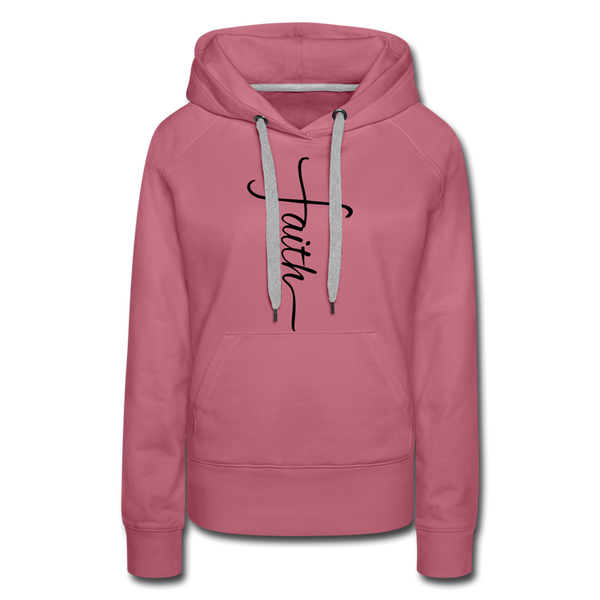 FAITH Women’s Hoodie - mauve