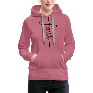 FAITH Women’s Hoodie - mauve