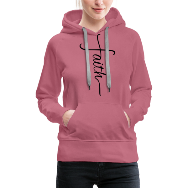 FAITH Women’s Hoodie - mauve