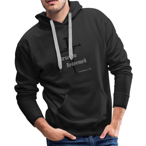 Cursed to Redeemed Men’s Hoodie - black