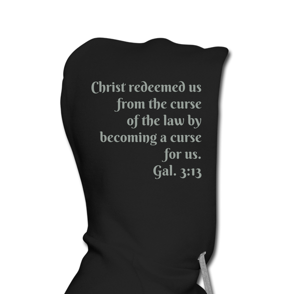 Cursed to Redeemed Men’s Hoodie - black