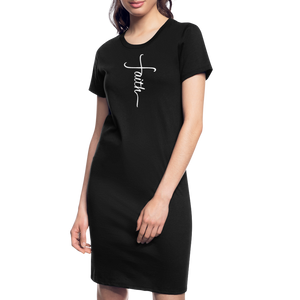 FAITH Women's T-Shirt Dress - black