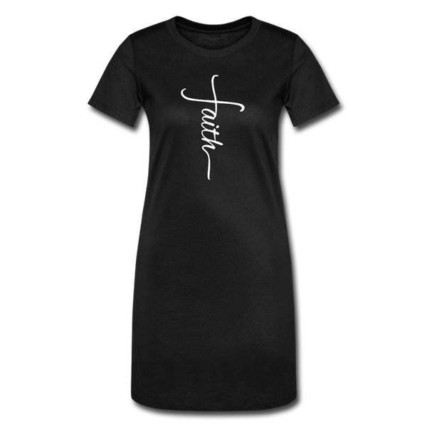 FAITH Women's T-Shirt Dress - black